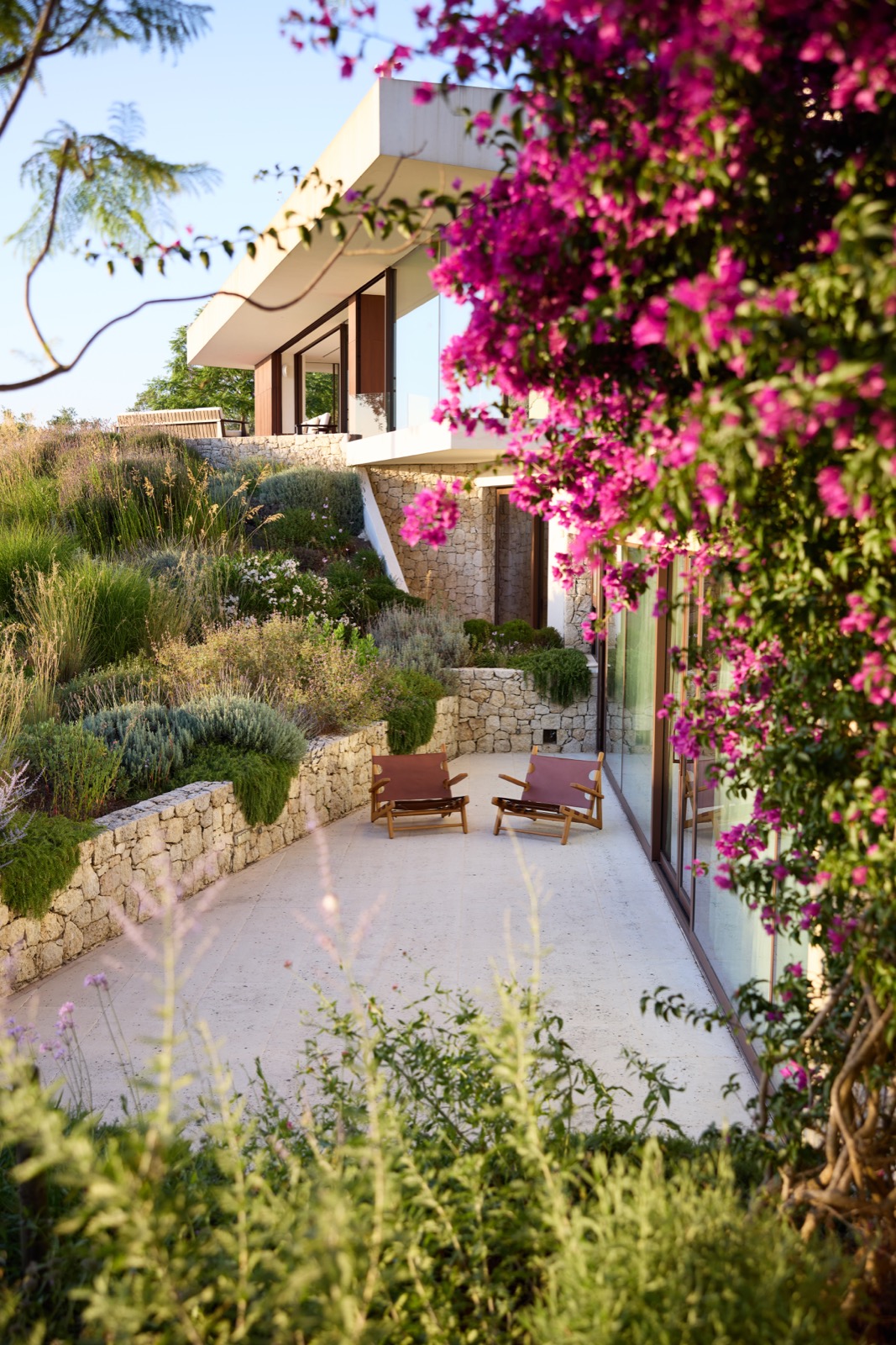 Terrace with sea view